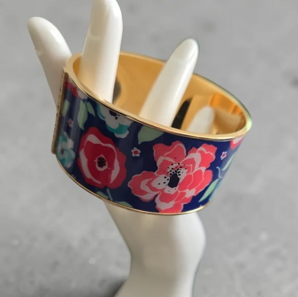 Kate Spade New York Floral Bangle Bracelet - Picture 2 of 5